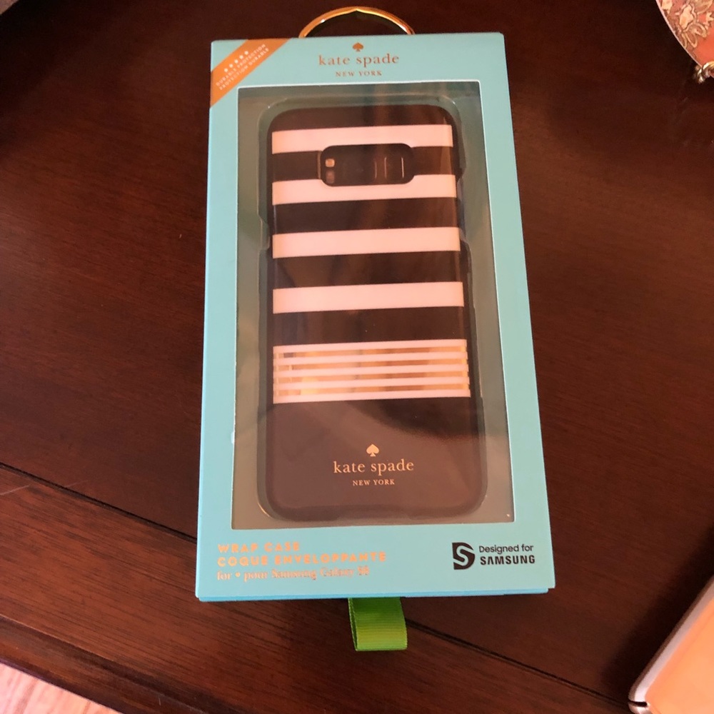 Kate Spade Samsung S8 Striped Wrap Case